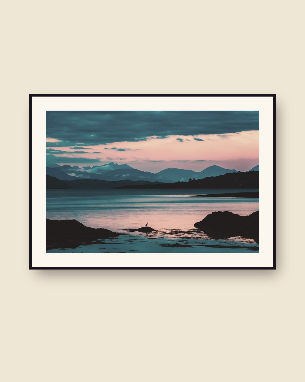 Heron at Dusk
