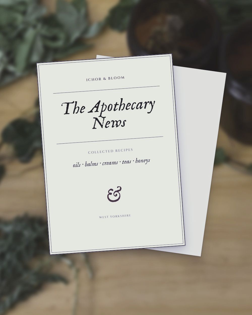 The Apothecary News Booklet