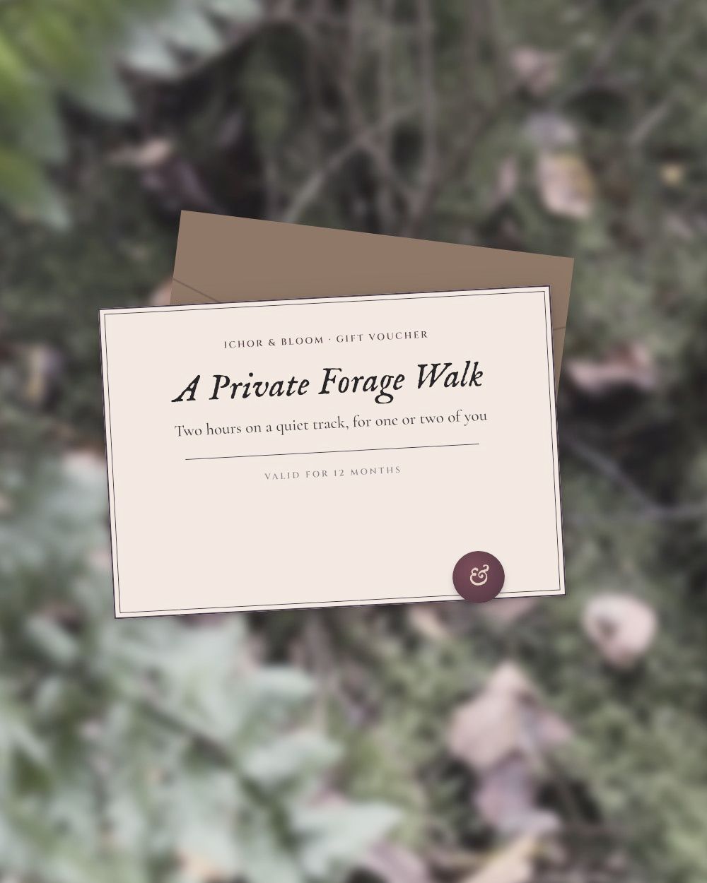 Gift Voucher: Private Forage Walk