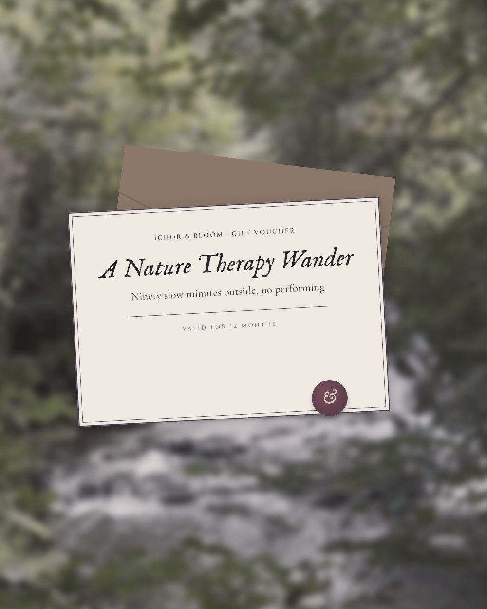 Gift Voucher: Nature Therapy Wander